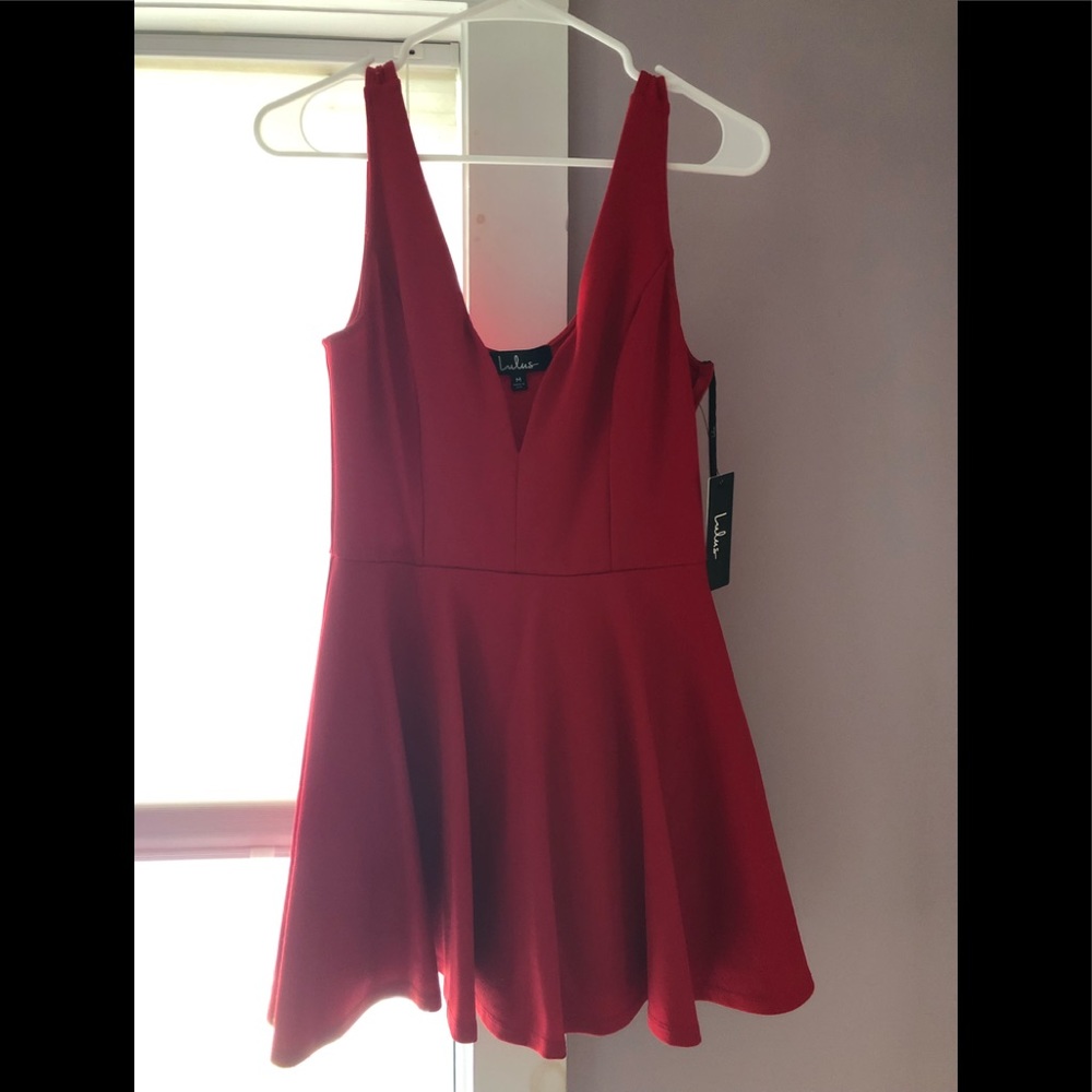 Lulus red dress